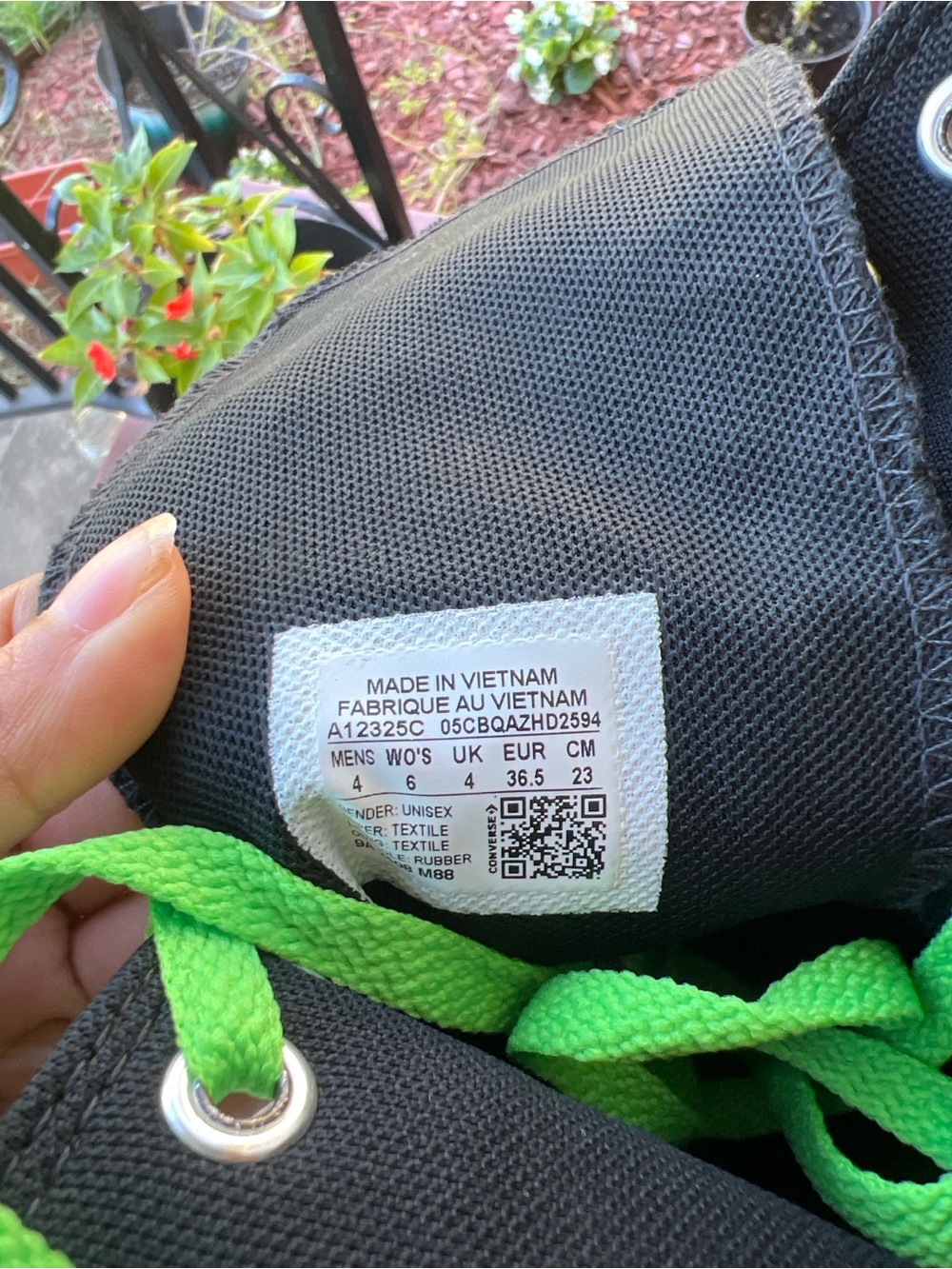 Converse Black/Black High-Top CTAS XX-HI Sneakers - Picture 9 of 9